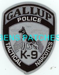 NEW MEXICO,GALLUP POLICE K-9 TACTICAL NARCOTICS SUBDUED 1